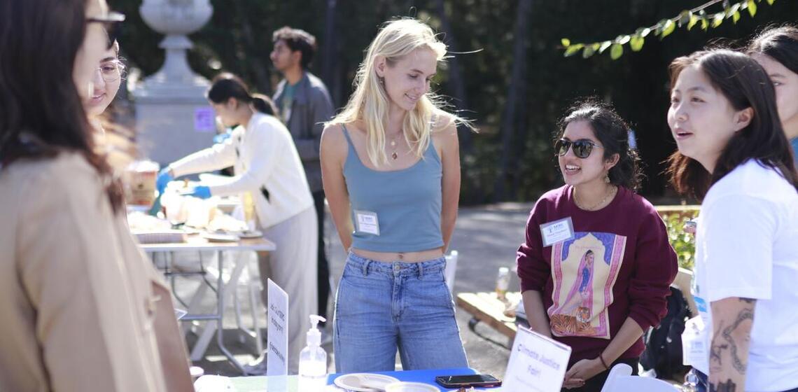 Climate Justice Week Tabling