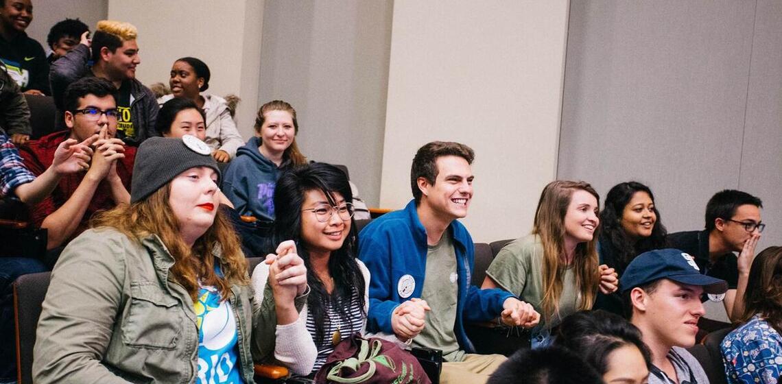 SERC Staff in an Auditorium