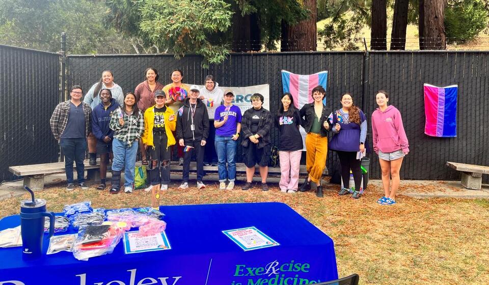 Group of people tabling